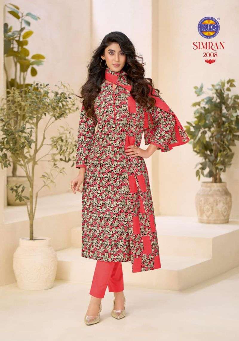 MFC SIMRAN VOL 2 HEAVY COTTON PRINTED LADIES SUIT