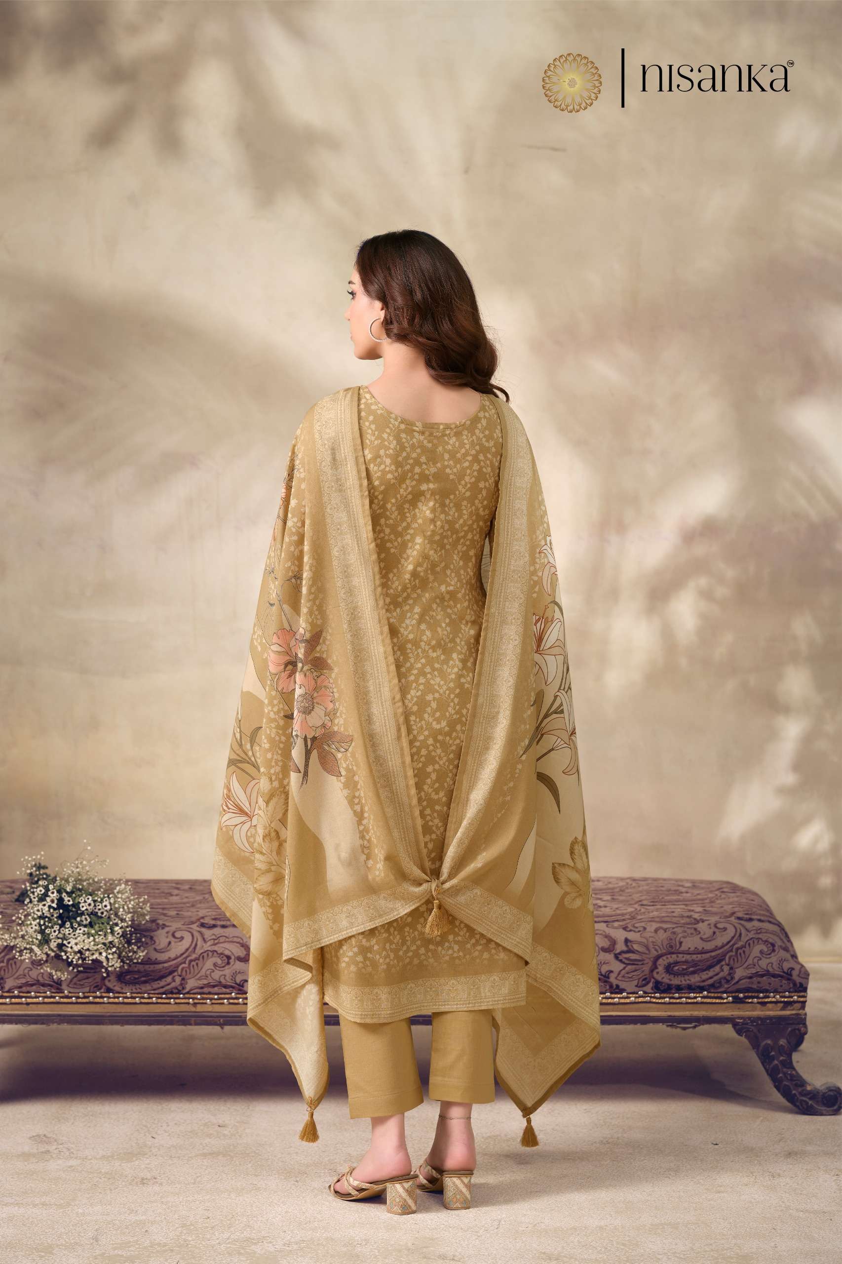 NISANKA LIFESTYLES CASHMERE VOL 7 LAWN COTTON DIGITAL PRINT WITH FANCY WORK SUIT
