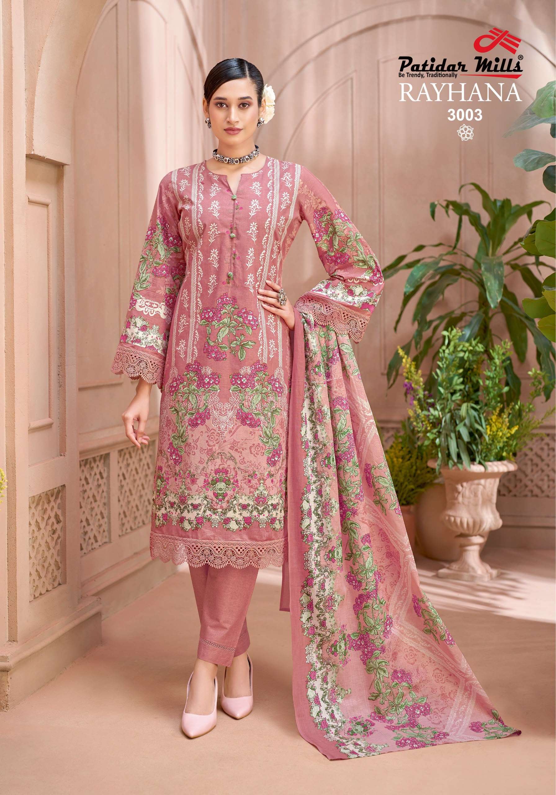 PATIDAR MILLS RAYHANA VOL 3 COTTON DIGITAL PRINT SALWAR SUIT