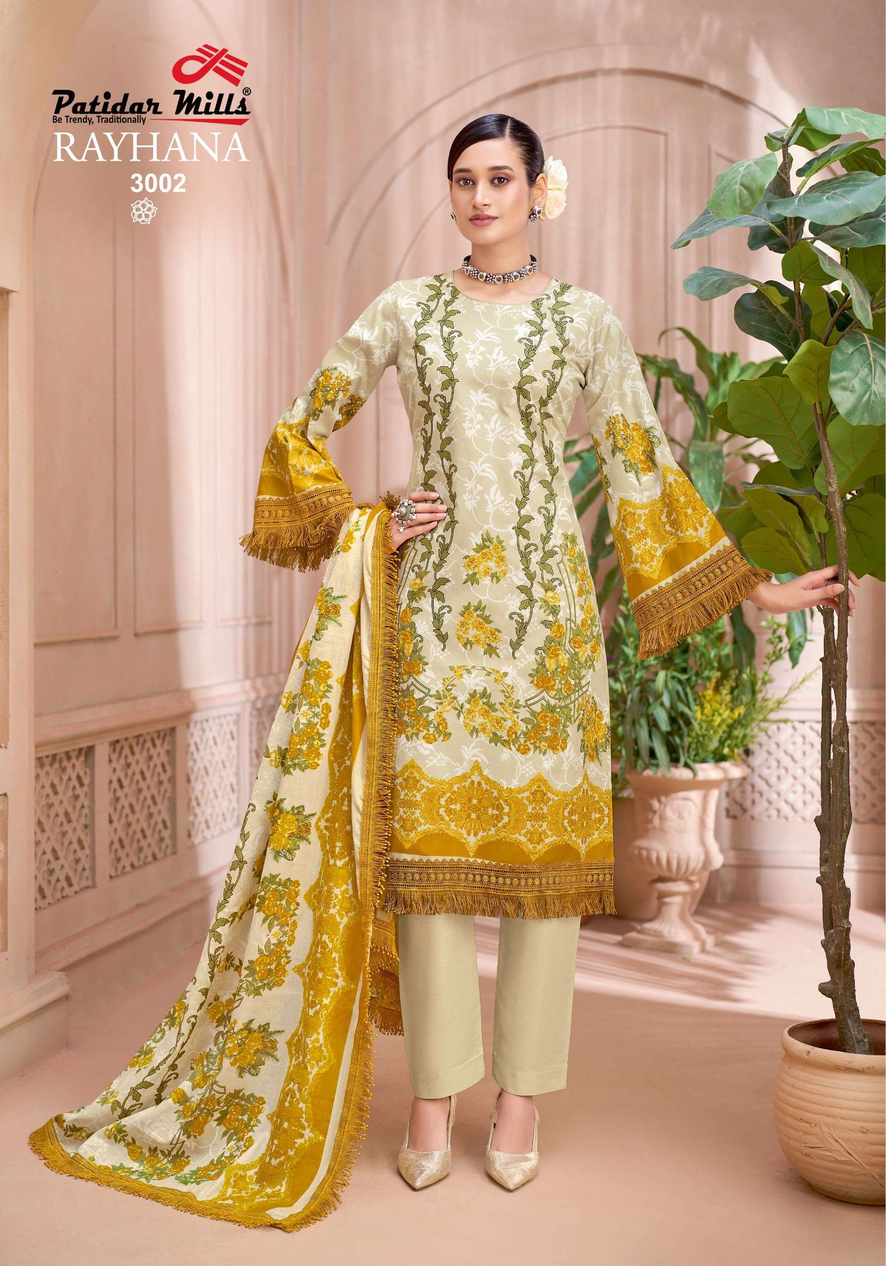 PATIDAR MILLS RAYHANA VOL 3 COTTON DIGITAL PRINT SALWAR SUIT