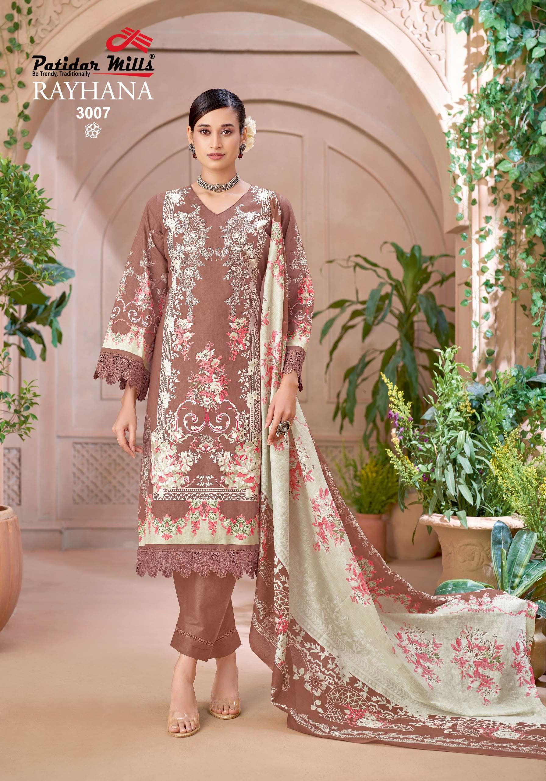 PATIDAR MILLS RAYHANA VOL 3 COTTON DIGITAL PRINT SALWAR SUIT