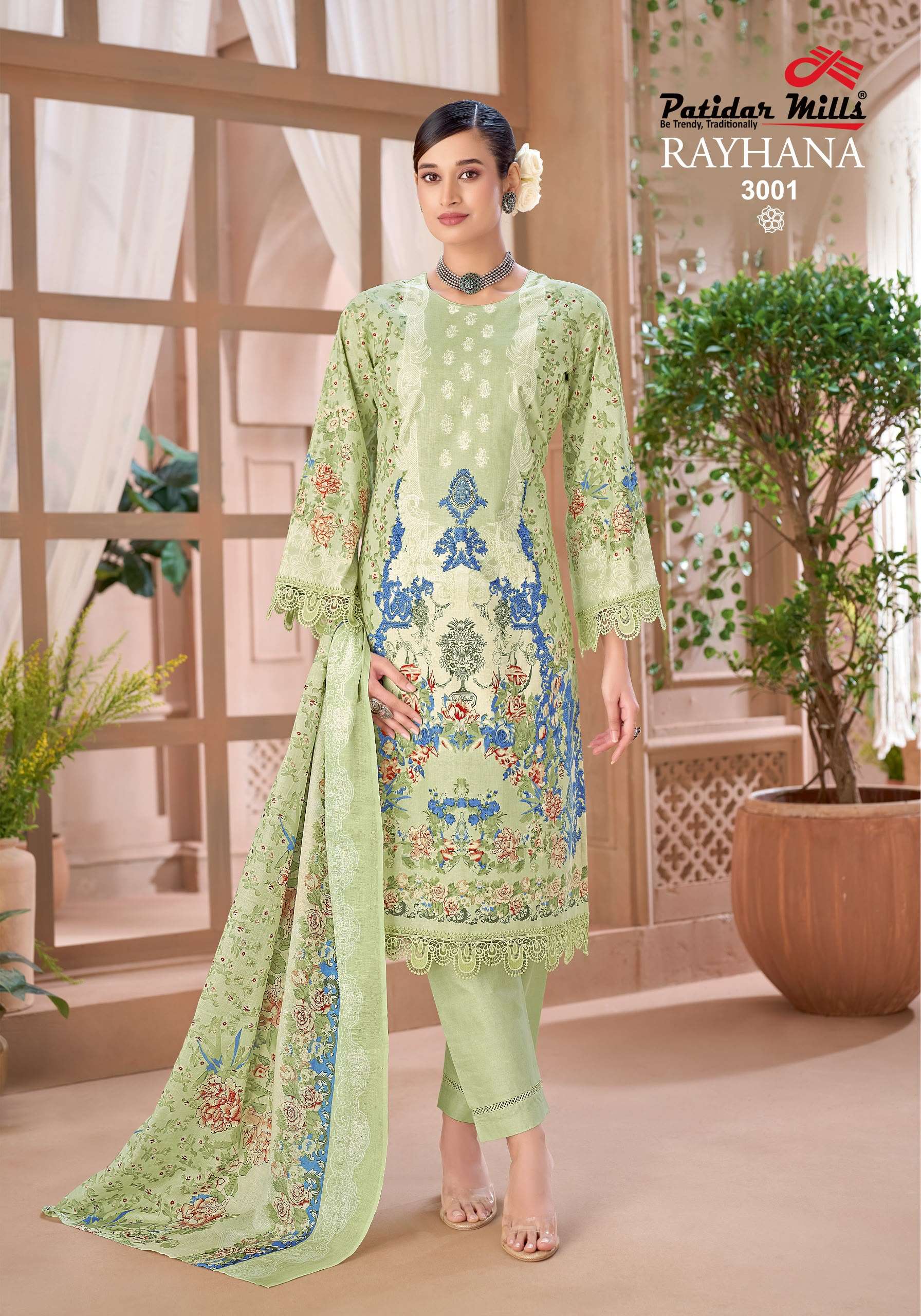 PATIDAR MILLS RAYHANA VOL 3 COTTON DIGITAL PRINT SALWAR SUIT