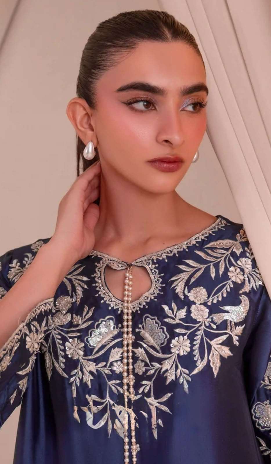 PD 1180 SATIN RAYON FABRIC BEAUTIFUL DESIGNER LOOK PARTY WEAR LADIES KAFTAN STYLE SUIT