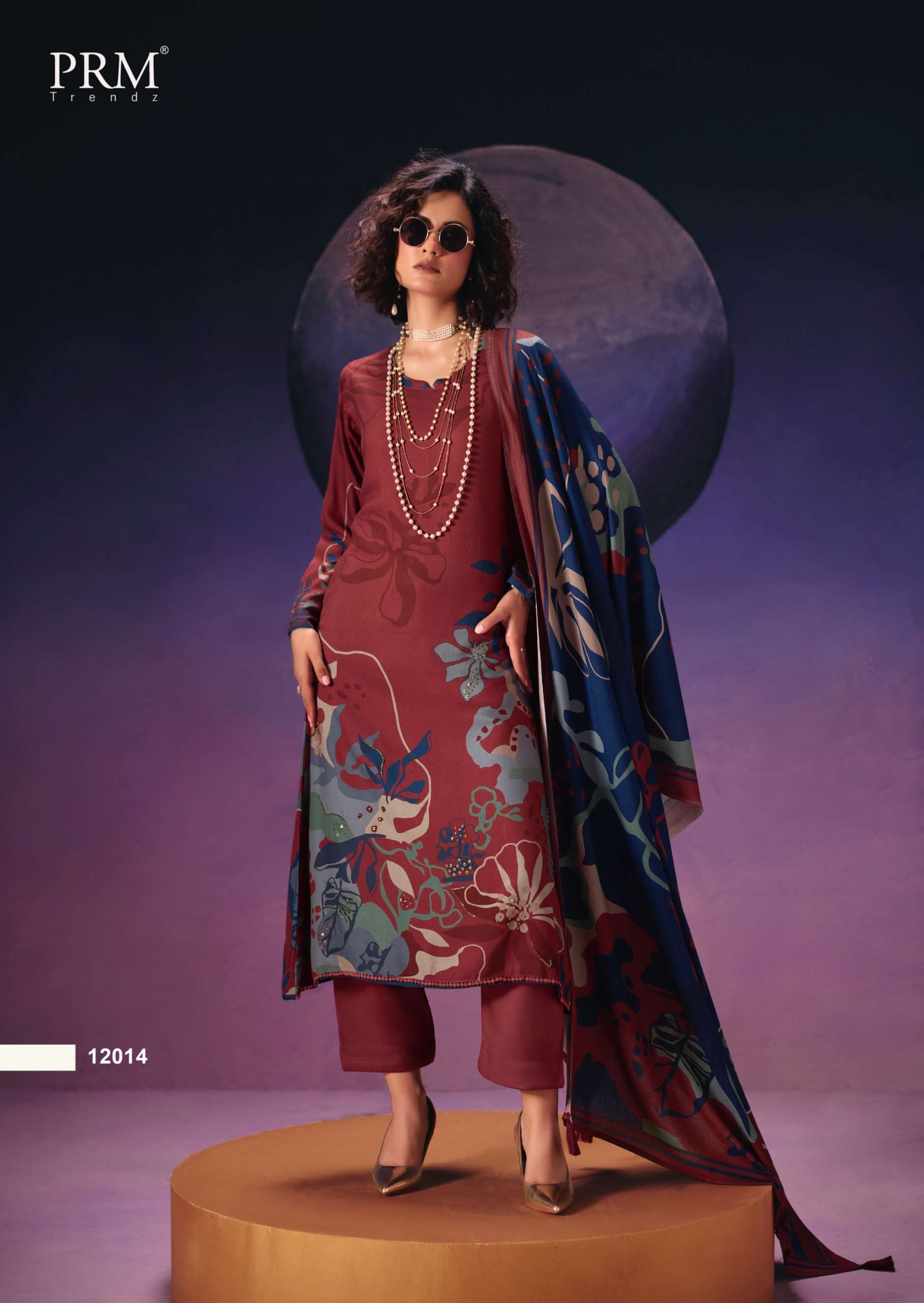 PRM TRENDZ DEYRA PASHMINA DIGITAL PRINT WITH FANCY WORK SUIT 