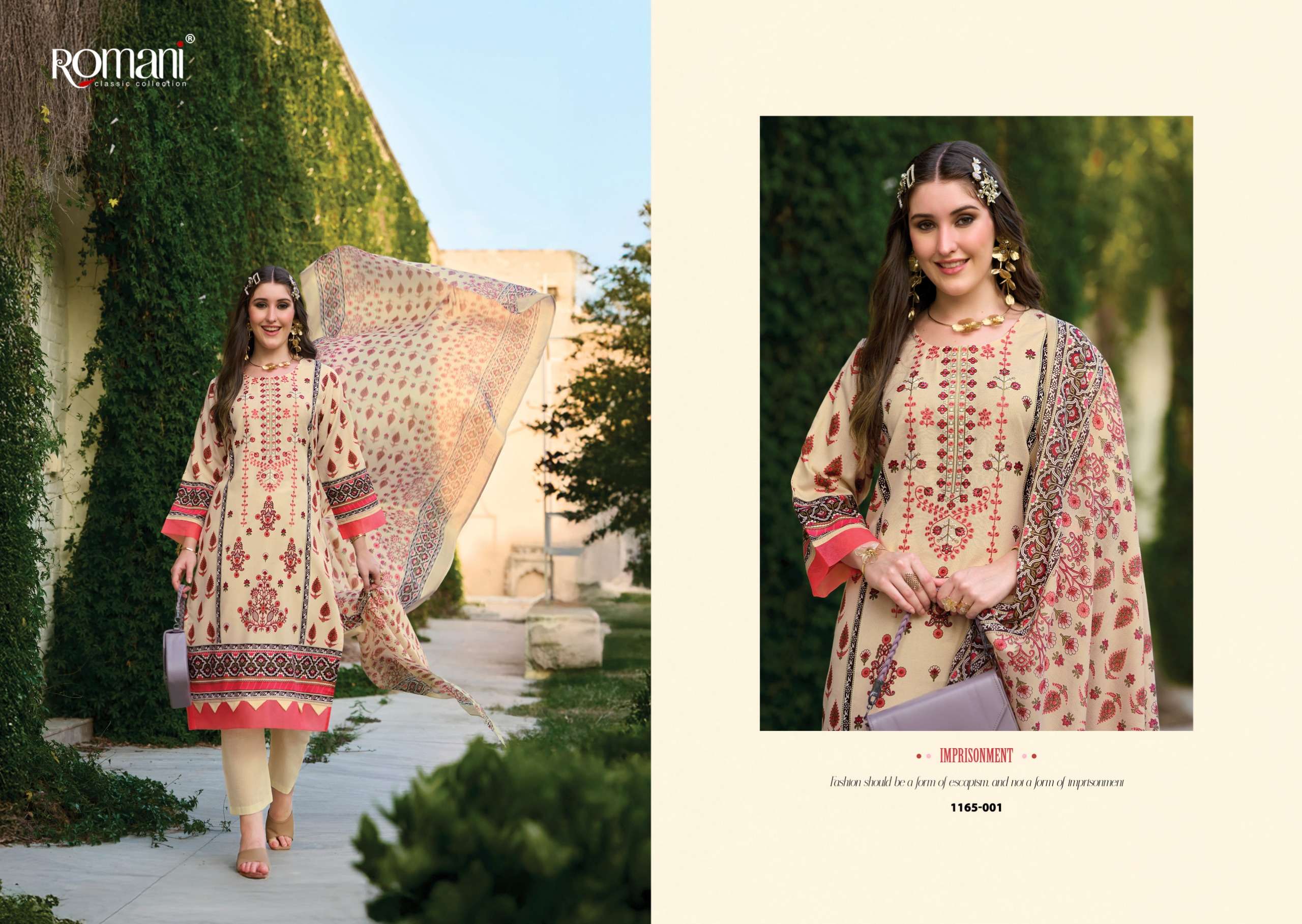 ROMANI BIN KAREEM VOL 7 COTTON DIGITAL STYLE PRINTS SALWAR SUIT