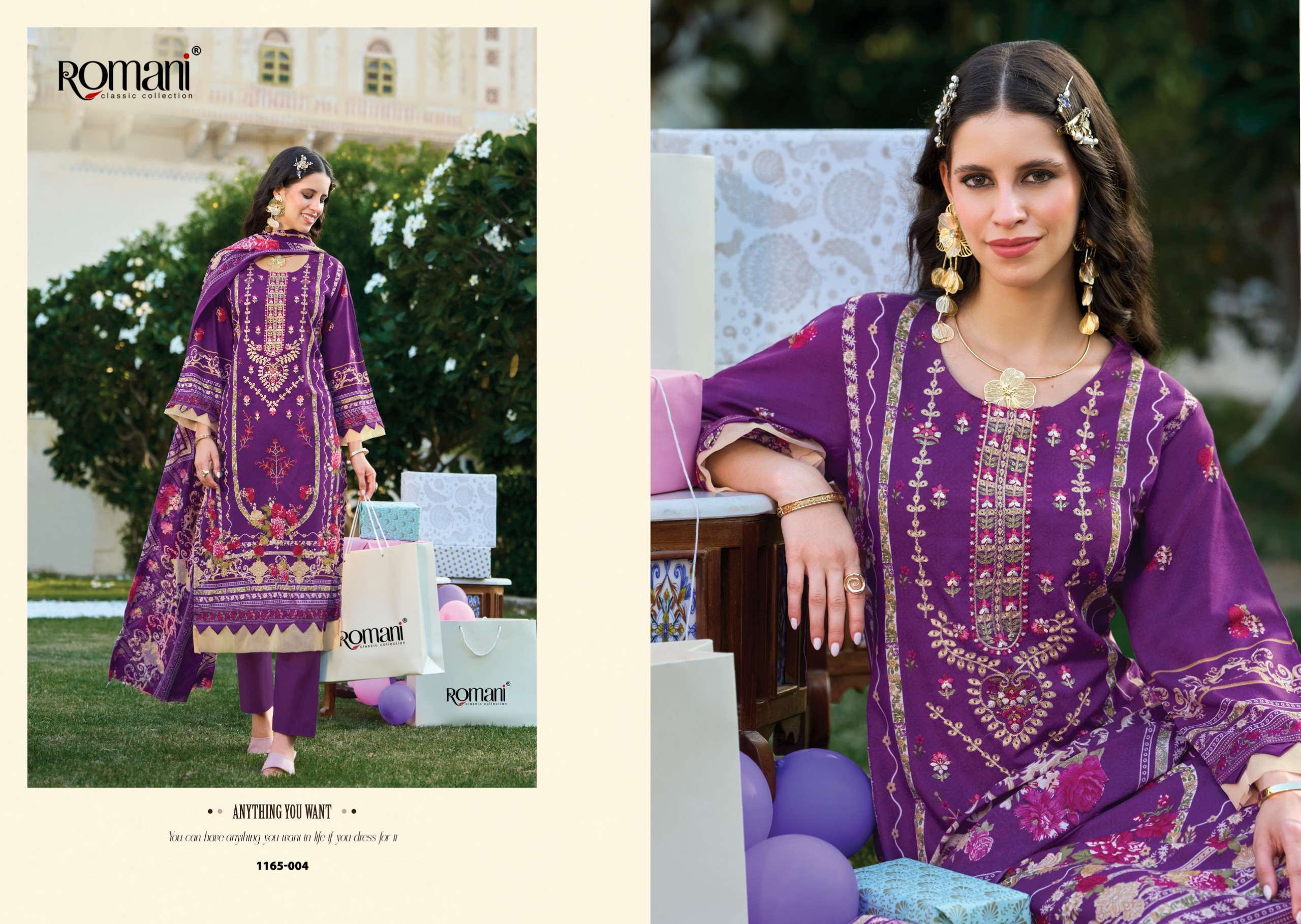 ROMANI BIN KAREEM VOL 7 COTTON DIGITAL STYLE PRINTS SALWAR SUIT