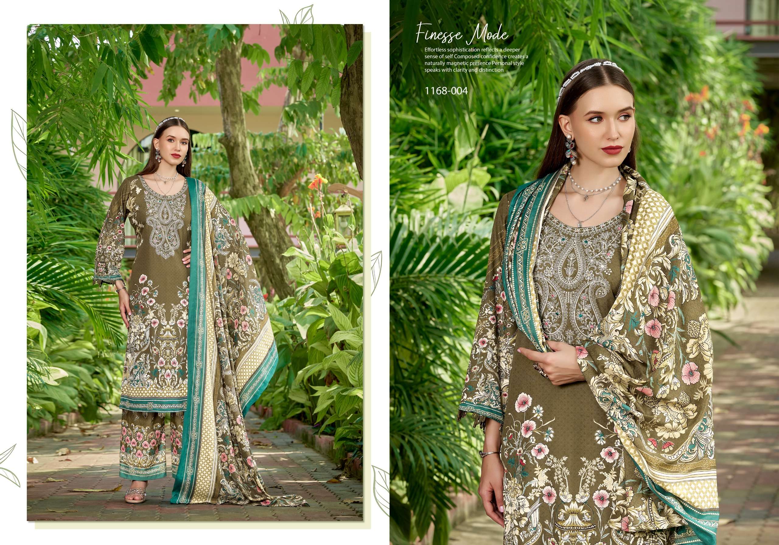 ROMANI MAHIRA VOL 12 COTTON DIGITAL PRINTS WITH FANCY WORK SUITS 