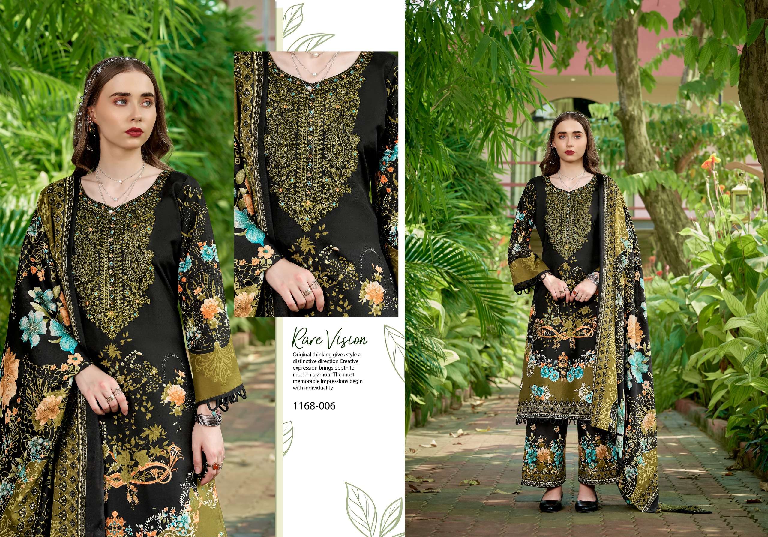 ROMANI MAHIRA VOL 12 COTTON DIGITAL PRINTS WITH FANCY WORK SUITS 