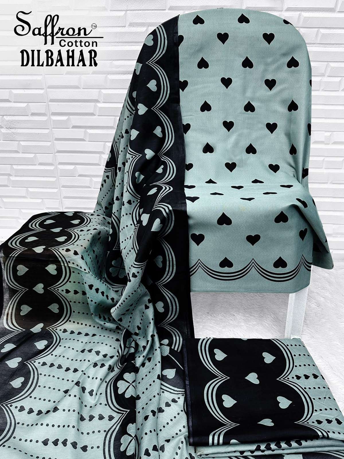 SAFFRON COTTON DILBAHAR COTTON DIGITAL PRINTS SALWAR SUIT