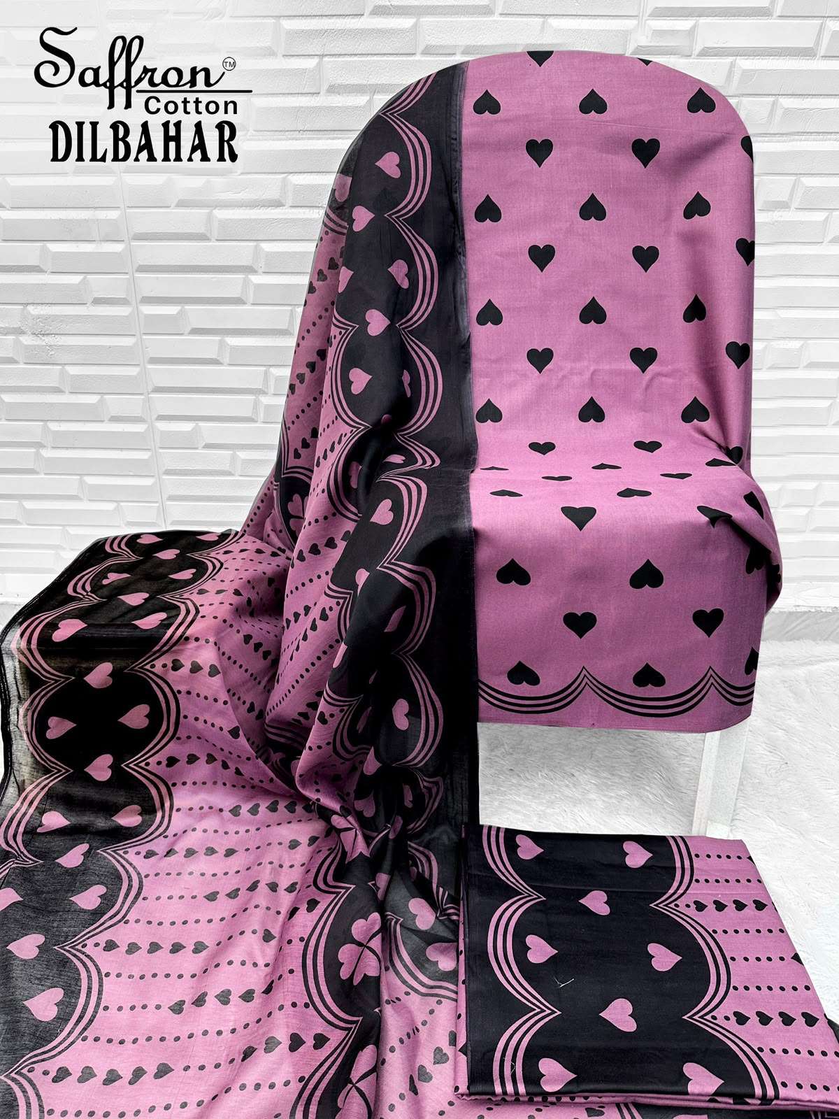 SAFFRON COTTON DILBAHAR COTTON DIGITAL PRINTS SALWAR SUIT