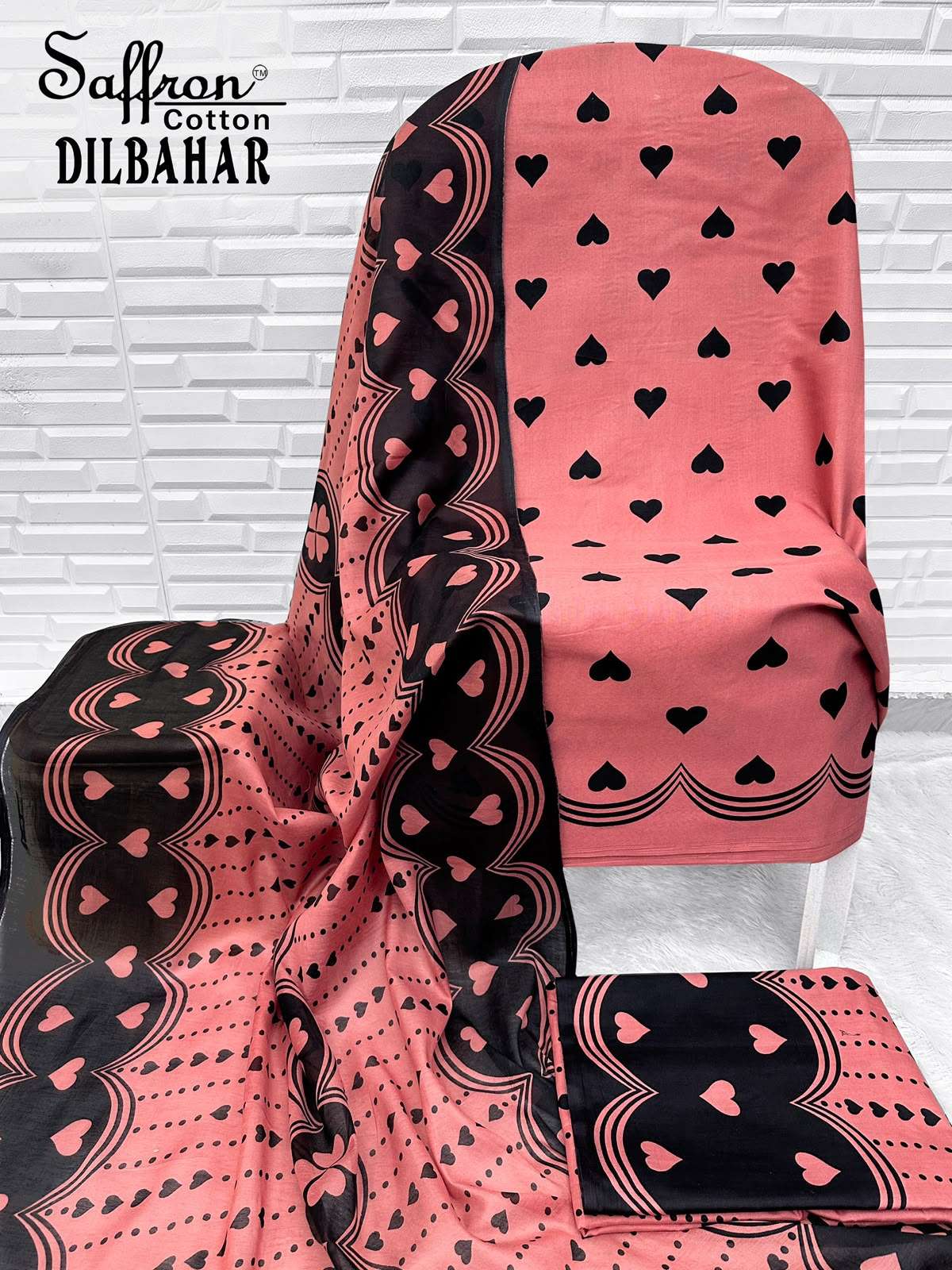 SAFFRON COTTON DILBAHAR COTTON DIGITAL PRINTS SALWAR SUIT