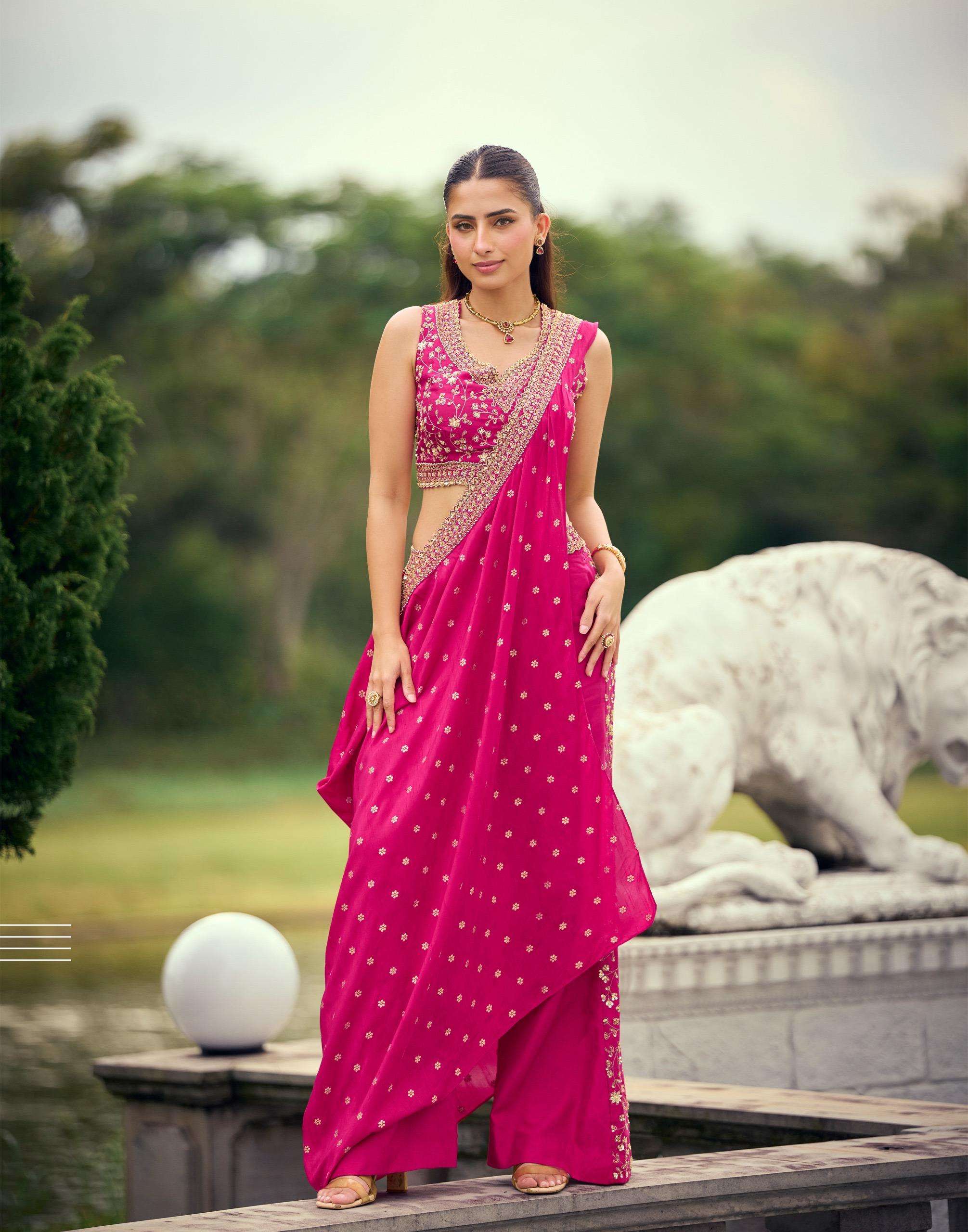 SAYURI DESIGNER PANKUDI VISCOS JACQUARD DESIGNER HEAVY DESIGNER WEDDING FUNCTION WEAR LADIES SUIT