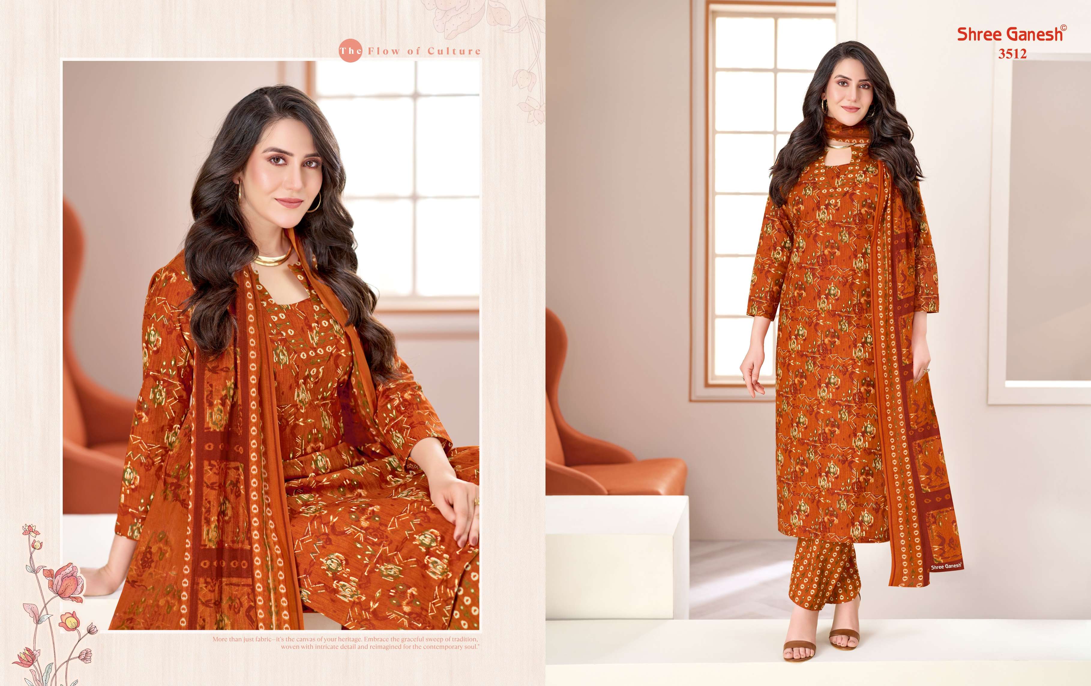 SHREE GANESH SAMAIYRA VOL 25 COTTON PRINTED LADIES SALWAR SUIT 