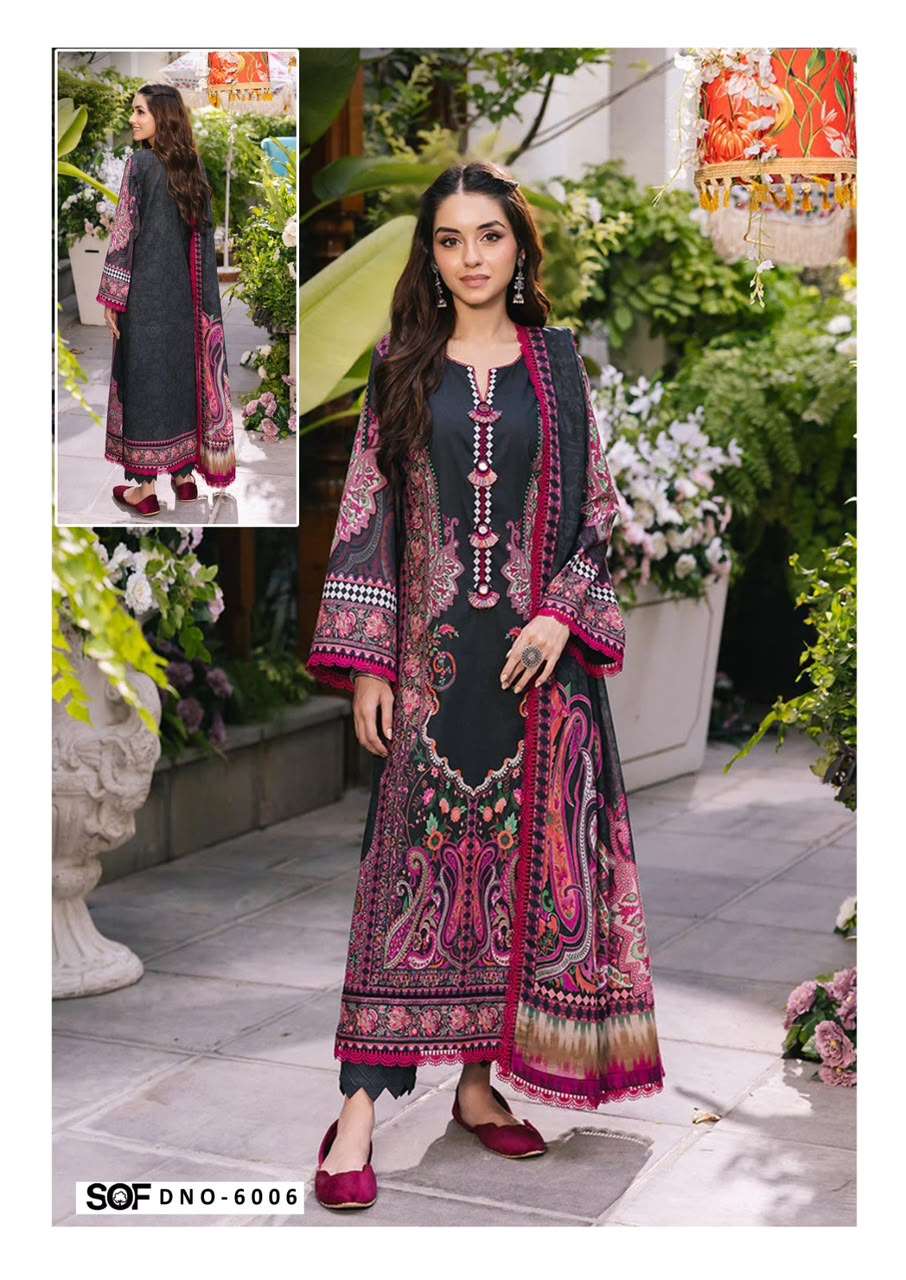 SHREE OM FAB ASIM JOFA VOL 6 COTTON DIGITAL PRINT SALWAR SUIT