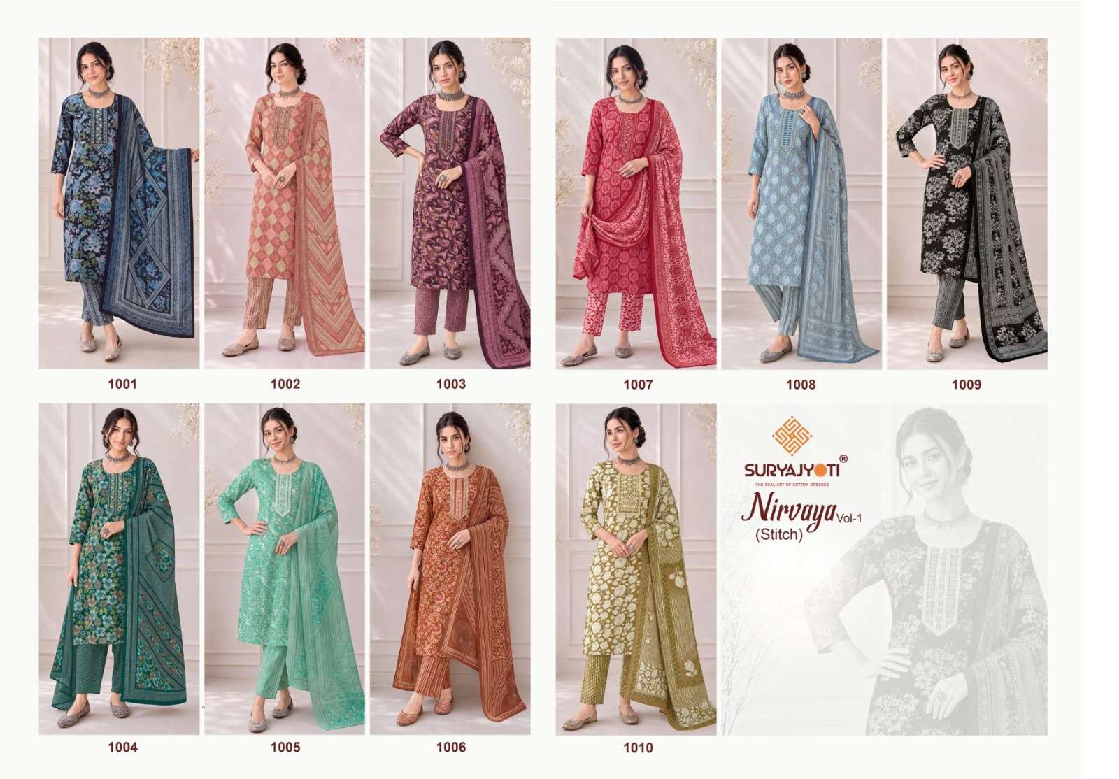 SURYAJYOTI NIRVAYA VOL 1 READY MADE COLLECTION 