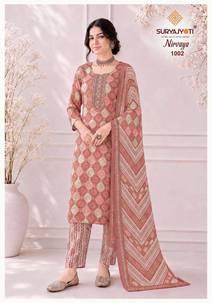 SURYAJYOTI NIRVAYA VOL 1 READY MADE COLLECTION 