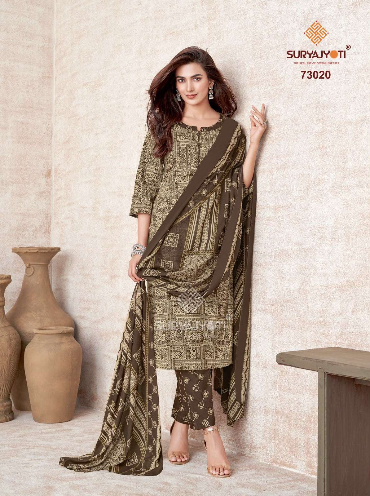 SURYAJYOTI TRENDY COTTON VOL 73 COTTON PRINTED LADIES SALWAR SUIT
