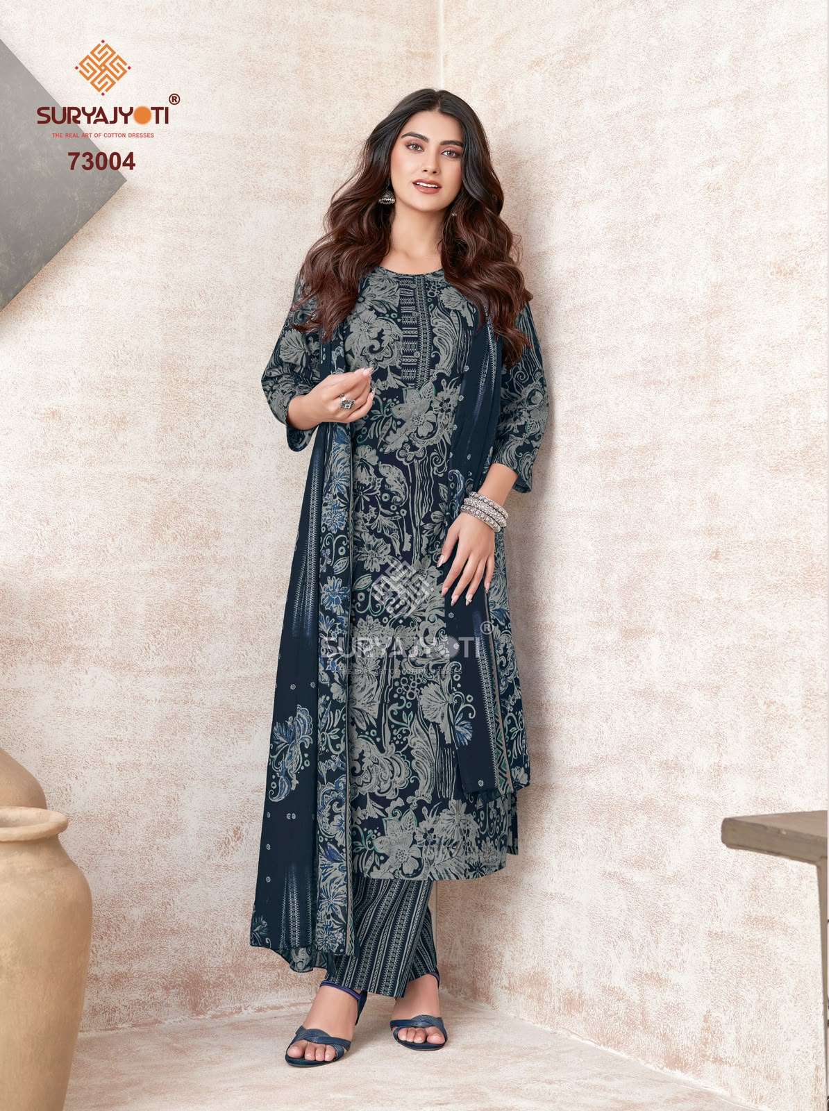 SURYAJYOTI TRENDY COTTON VOL 73 COTTON PRINTED LADIES SALWAR SUIT