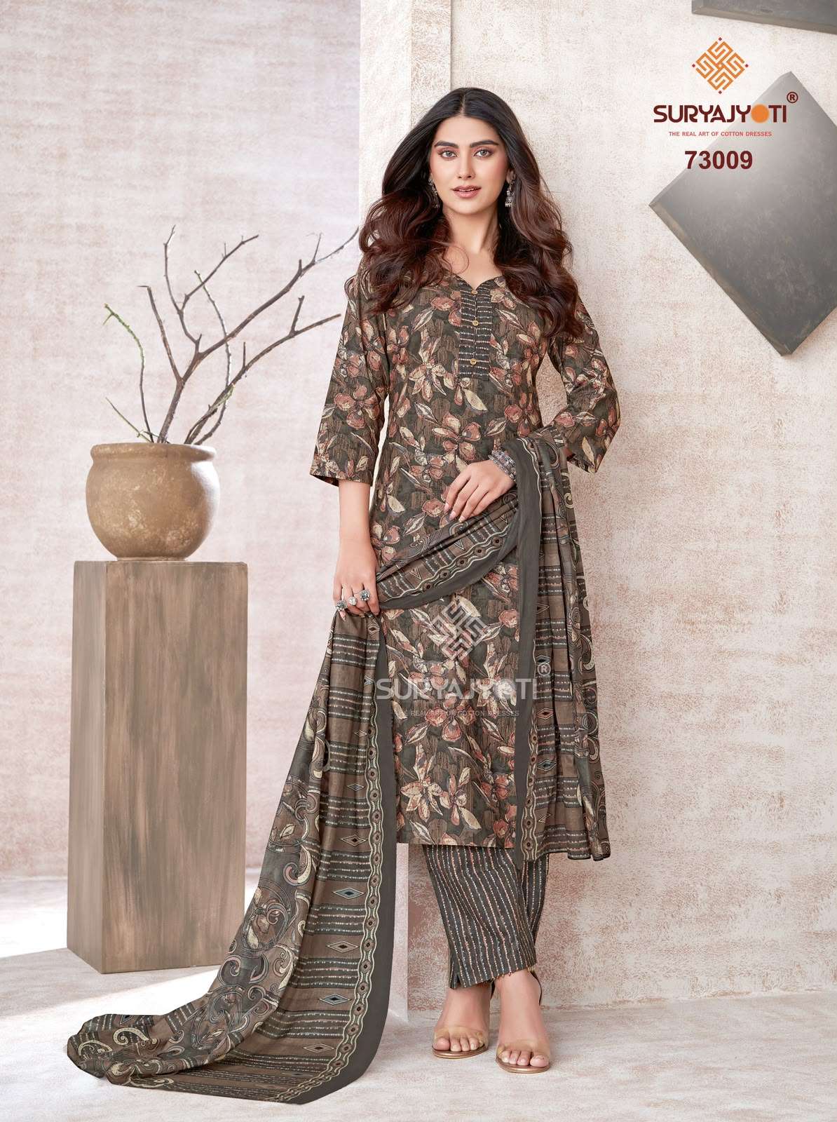 SURYAJYOTI TRENDY COTTON VOL 73 COTTON PRINTED LADIES SALWAR SUIT