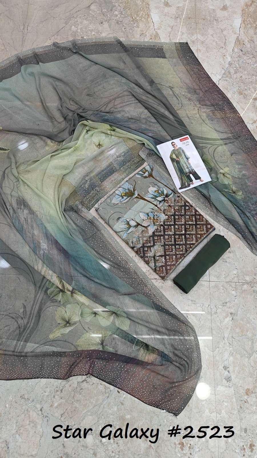 VISHWAM FABRICS STAR GALAXY VOL 2 DIGITAL PRINT WITH DESIGNER WORK SUIT
