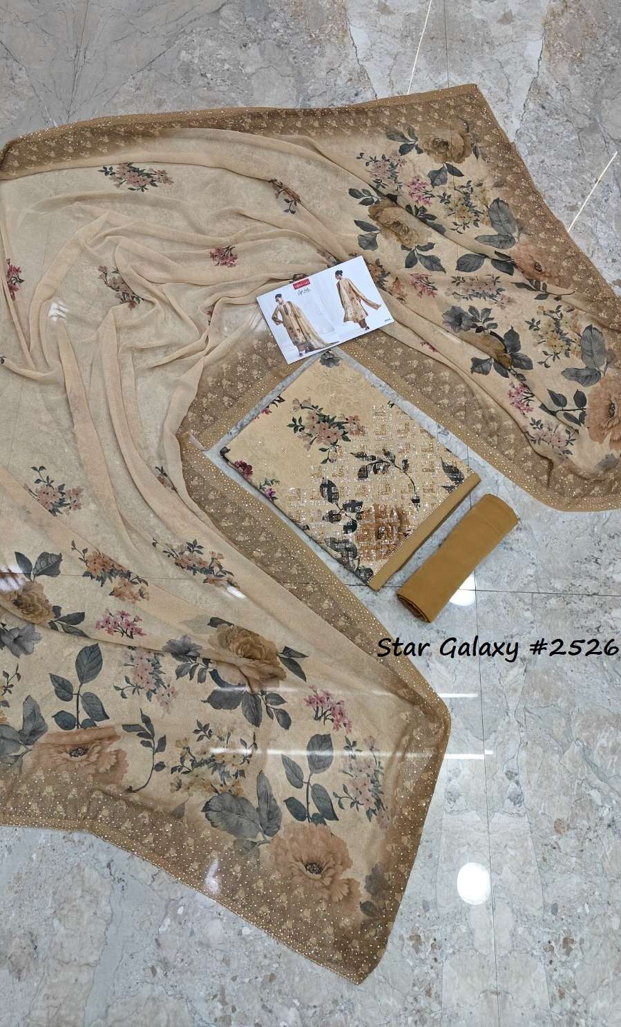 VISHWAM FABRICS STAR GALAXY VOL 2 DIGITAL PRINT WITH DESIGNER WORK SUIT