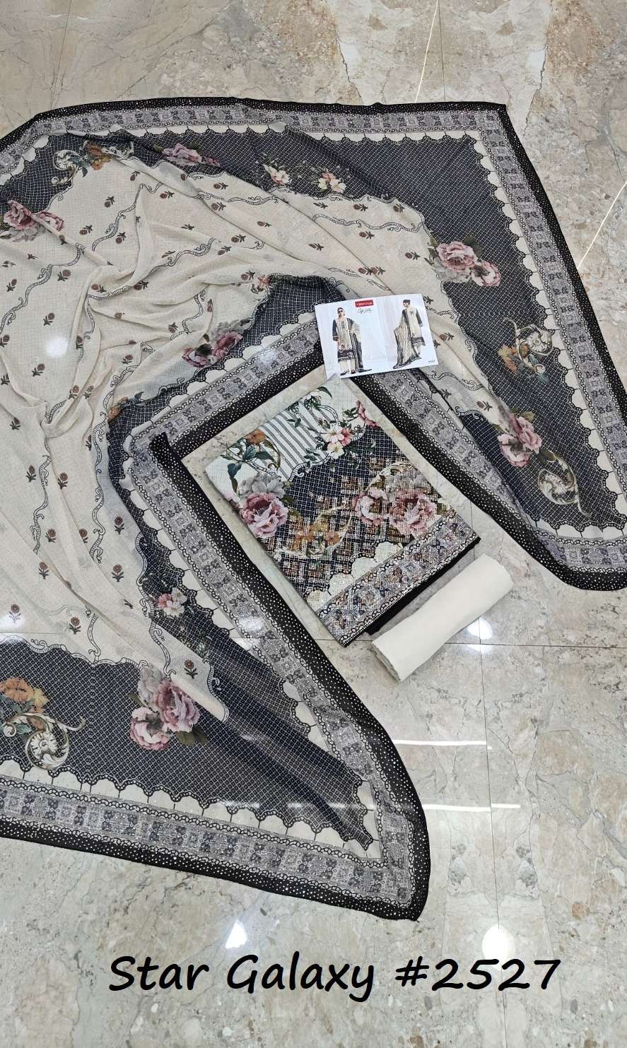 VISHWAM FABRICS STAR GALAXY VOL 2 DIGITAL PRINT WITH DESIGNER WORK SUIT